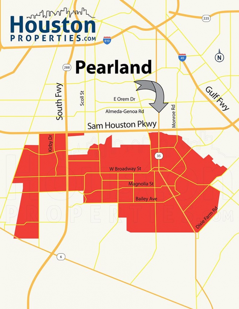 Pearland Houston Tx Map | Great Maps Of Houston | Houston - Map Of Subdivisions In Magnolia Texas