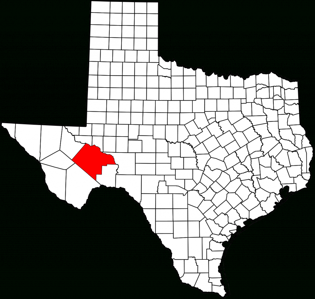 Pecos County, Texas - Wikipedia - Pecos Texas Map