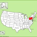 Pennsylvania State Maps | Usa | Maps Of Pennsylvania (Pa)   Complete Map Of Texas