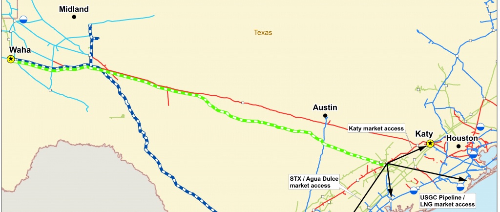 Permian Highway Pipeline | Braun &amp;amp; Gresham, Pllc. - Texas Pipeline Map