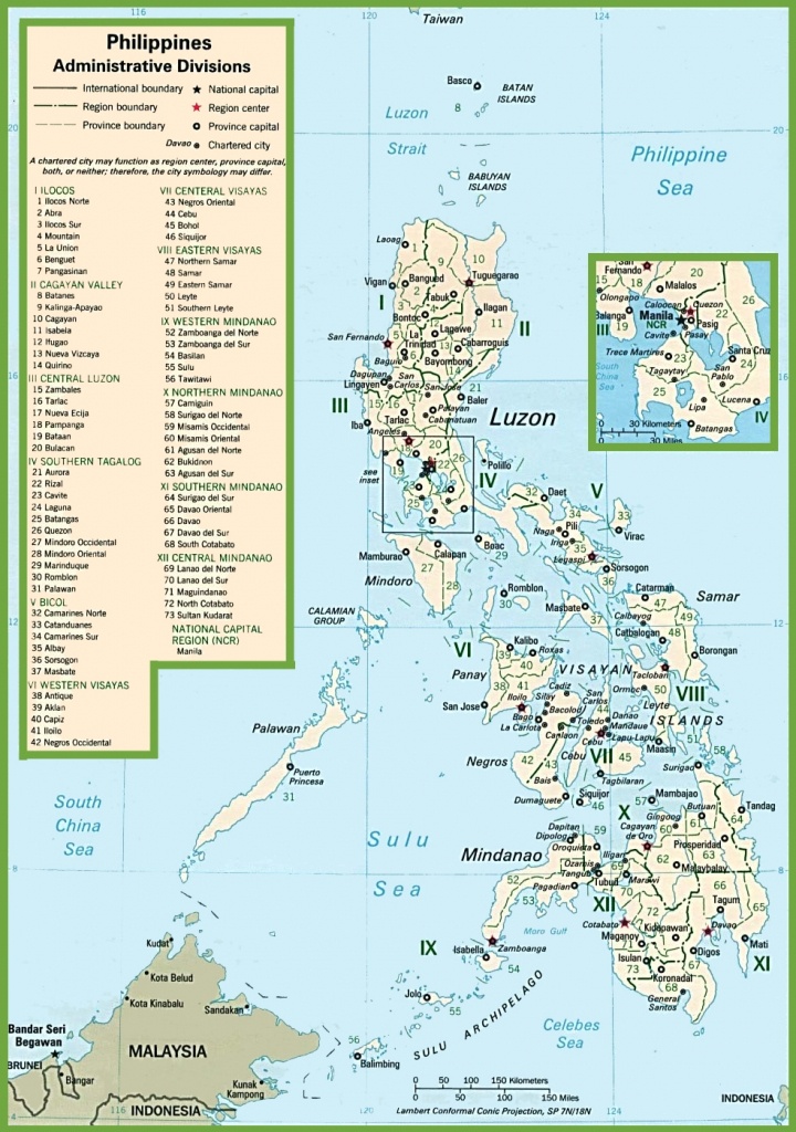 Printable Map Of The Philippines