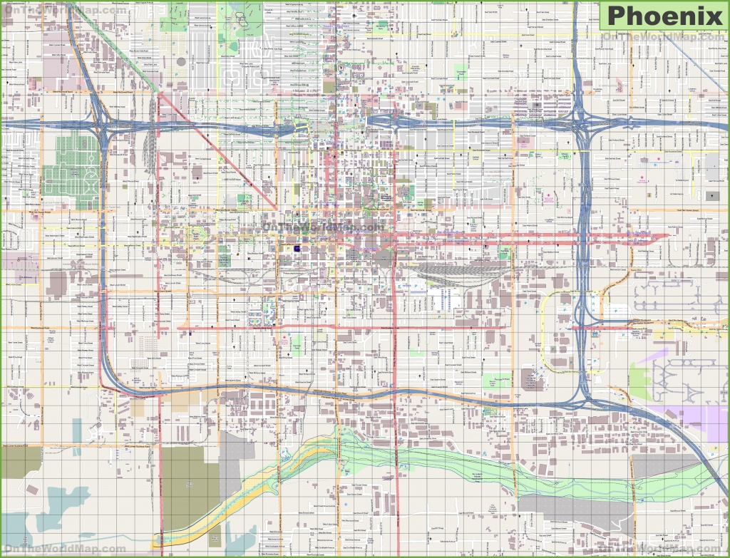 Phoenix Maps | Arizona, U.s. | Maps Of Phoenix - Phoenix Area Map Printable