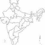 Pin4Khd On Map Of India With States In 2019 | India Map, India   Map Of India Outline Printable