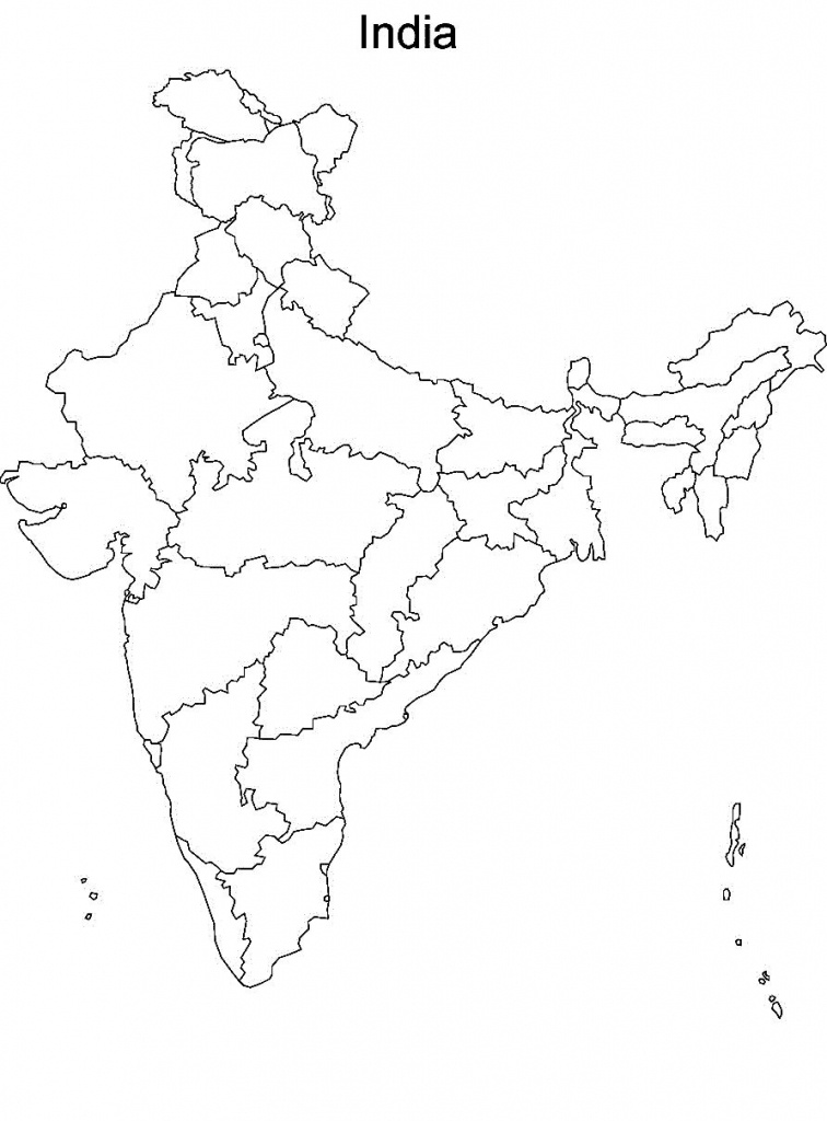 Pin4Khd On Map Of India With States In 2019 | India Map, India - Printable Outline Map Of India