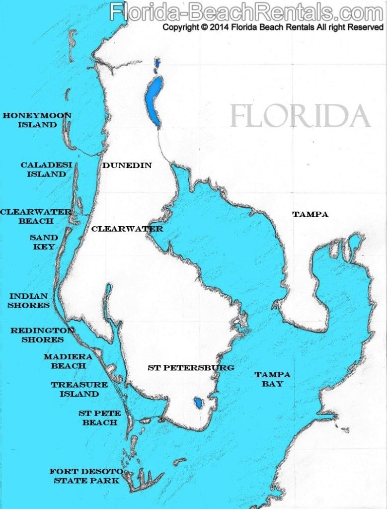 Pinellas County Florida Map, #florida #map #pinellascounty | Talk Of - Indian Beach Florida Map