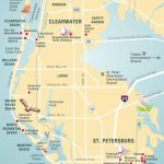 Pinellas County Map Clearwater, St Petersburg, Fl | Florida   Map Of Hotels On St Pete Beach Florida