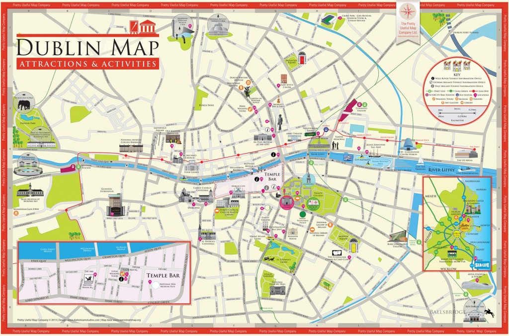 Pinjohn Brigham On Ireland 2017 | Dublin Attractions, Dublin Map - Dublin Tourist Map Printable
