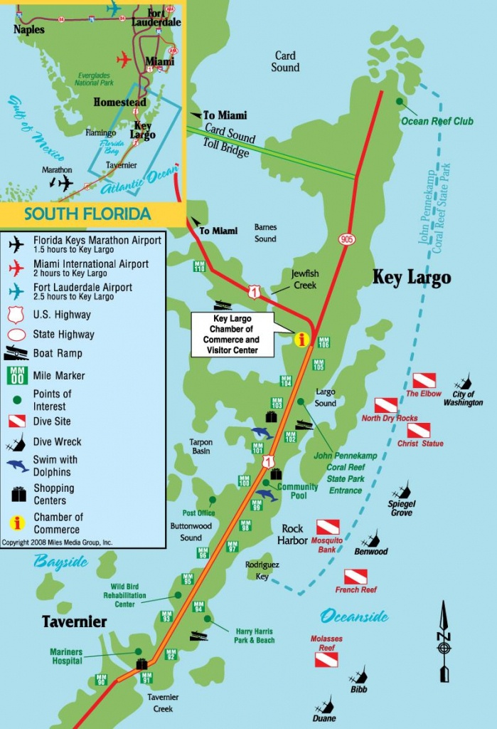 Pinjohn Kovach On The Sea &amp;amp; From The Sea | Key Largo Florida - Cayo Marathon Florida Map