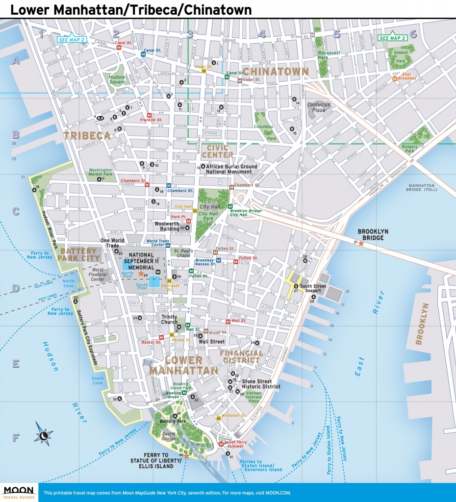 Pinperry Christensen On Local Maps | Lower Manhattan, New York - Printable Local Maps