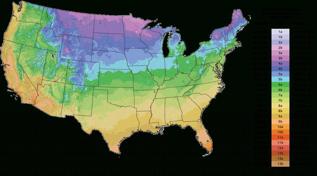 Plant Hardiness Zone Map - Tree Growing Zones | The Tree Center™ - Florida Growing Zones Map