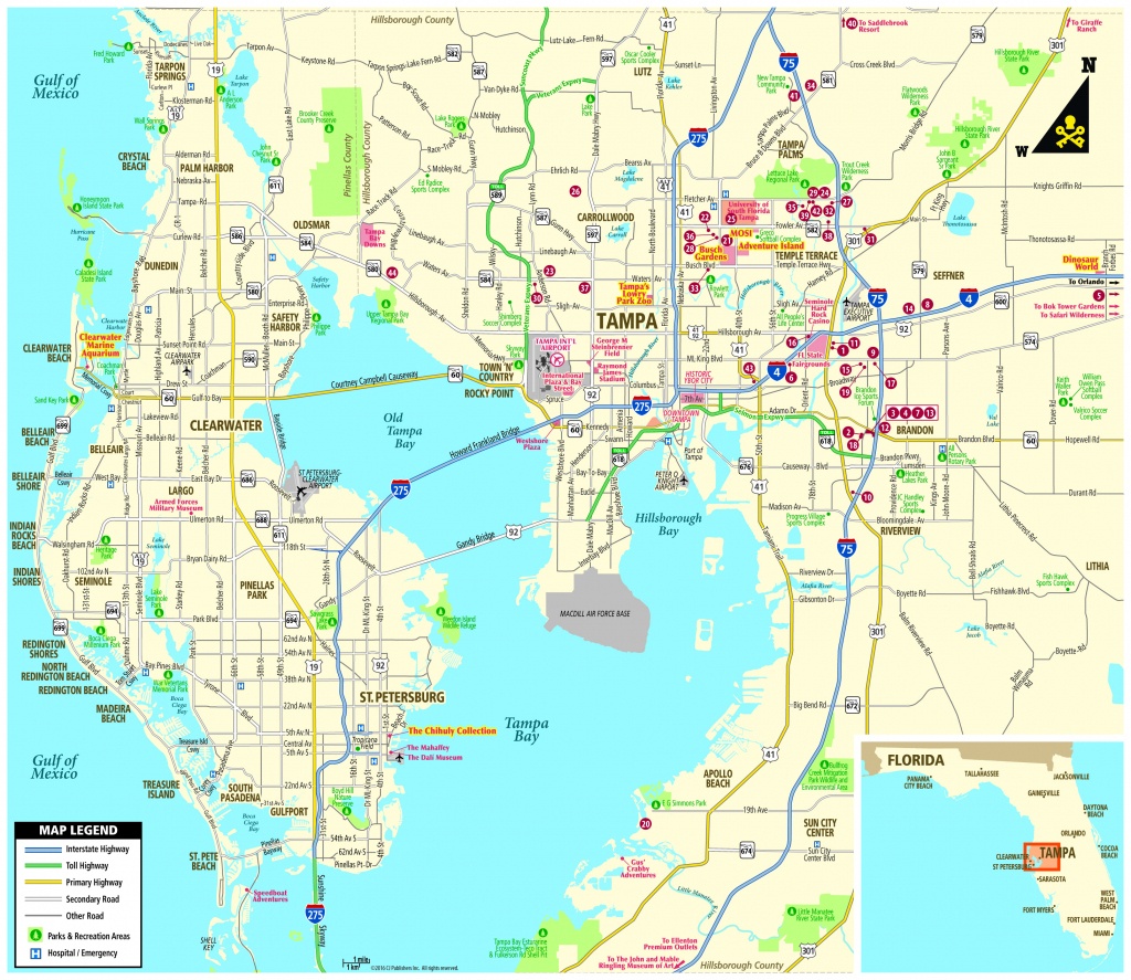 Pocket Map - Lutz Florida Map