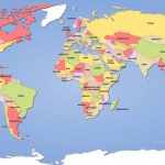 Political World Maps   Free Printable World Map For Kids With Countries