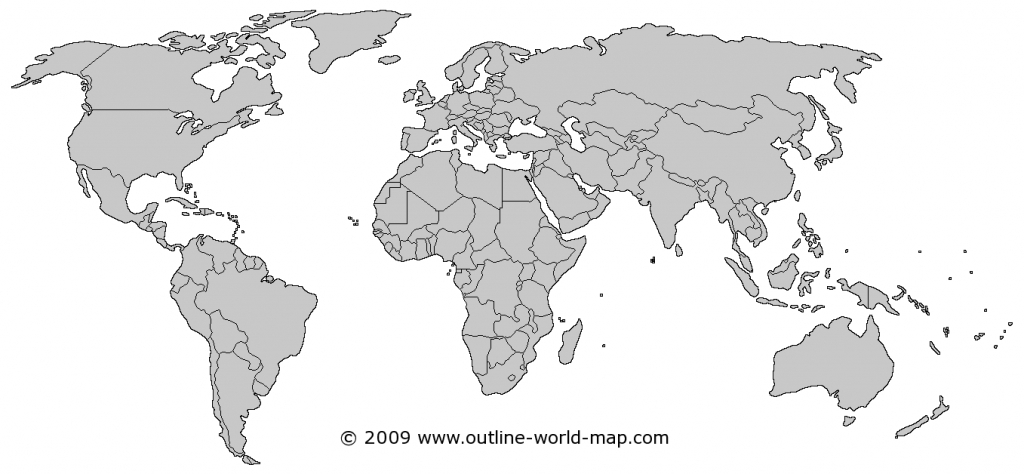 Political World Maps | Outline World Map Images - World Political Map Outline Printable