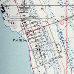 Port St. Joe, 1943   St Joe Florida Map