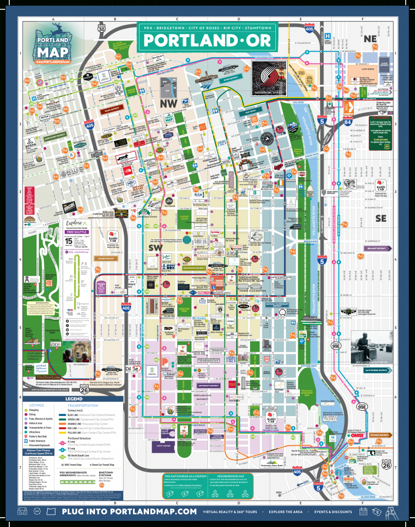 Portland Map Online – Portlandmap - Printable Map Of Portland Oregon