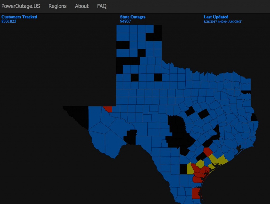 Power Outage Maps (@poweroutagemaps) | Twitter - Power Outage Map Texas