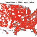 Press Release – Verizon Deploying 4G Lteend Of 2010   Verizon Map Coverage Texas