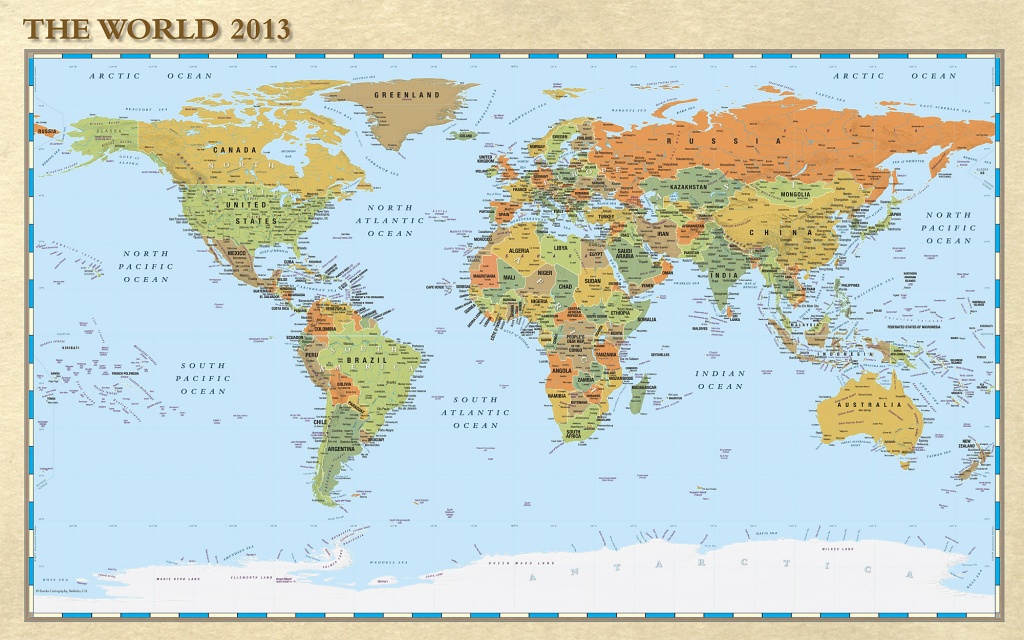 Print Of World Map ~ Afp Cv - World Map Poster Printable