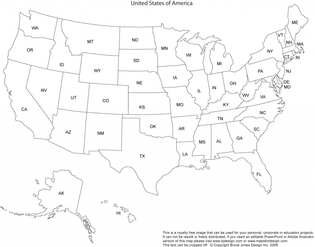 Print Out A Blank Map Of The Us And Have The Kids Color In States - Printable Usa Map Outline