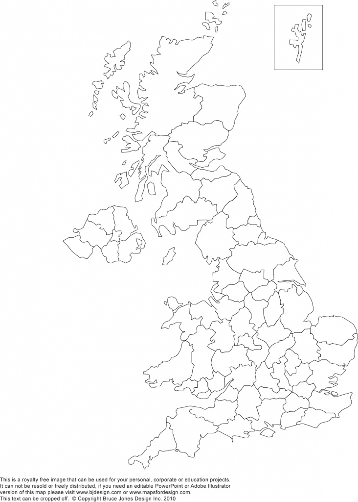 Printable, Blank Uk, United Kingdom Outline Maps • Royalty Free - Free Printable Map Of England