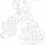 Printable, Blank Uk, United Kingdom Outline Maps • Royalty Free   Outline Map Of England Printable