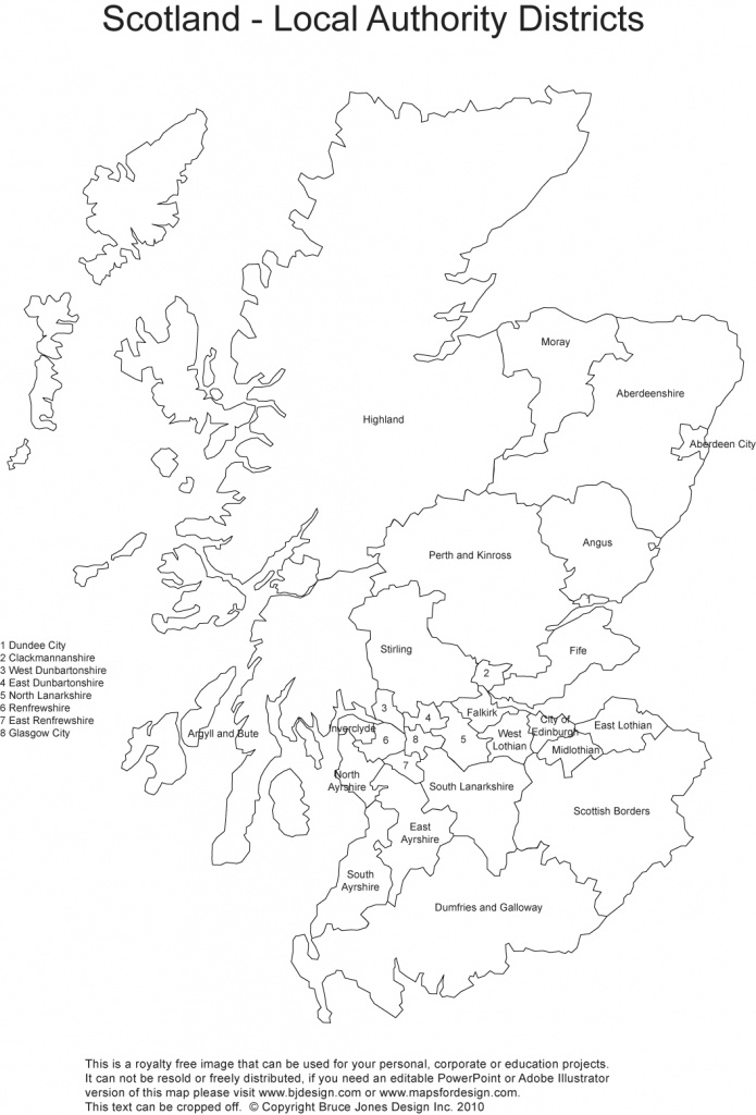 Printable, Blank Uk, United Kingdom Outline Maps • Royalty Free - Printable Map Of Ireland And Scotland