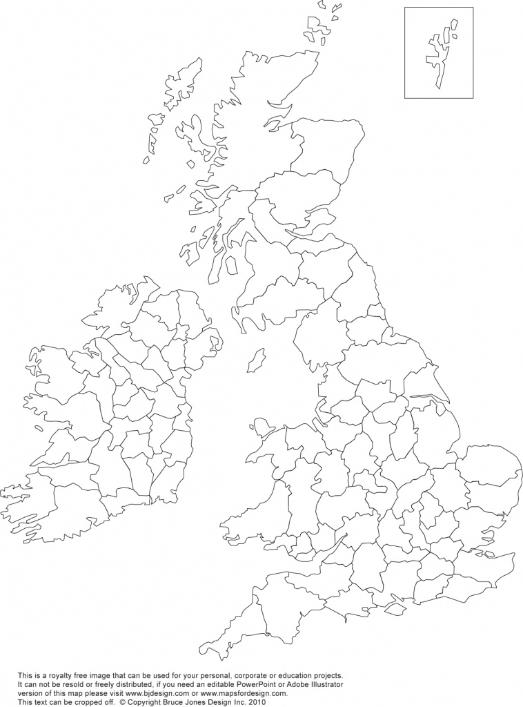 Printable, Blank Uk, United Kingdom Outline Maps • Royalty Free - Printable Map Of Uk Cities And Counties