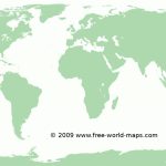 Printable Blank World Maps | Free World Maps   Printable World Map No Labels