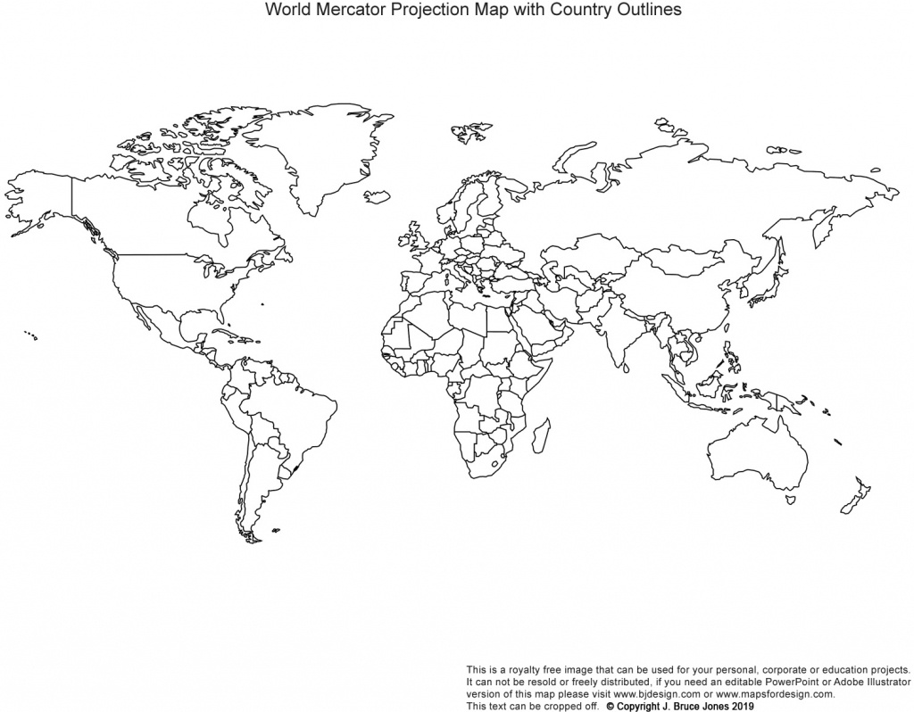 Printable, Blank World Outline Maps • Royalty Free • Globe, Earth - Free Printable Maps