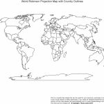 Printable, Blank World Outline Maps • Royalty Free • Globe, Earth   Large Printable World Map Outline