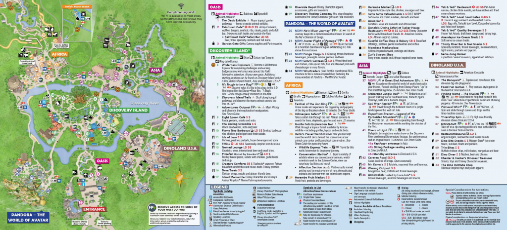 Printable Disney Maps | Printable Maps - Printable Epcot Map 2017