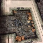Printable Heroes — Test Print Of Another Ooze Covered Dungeon Map   Printable D&amp;d Map Tiles