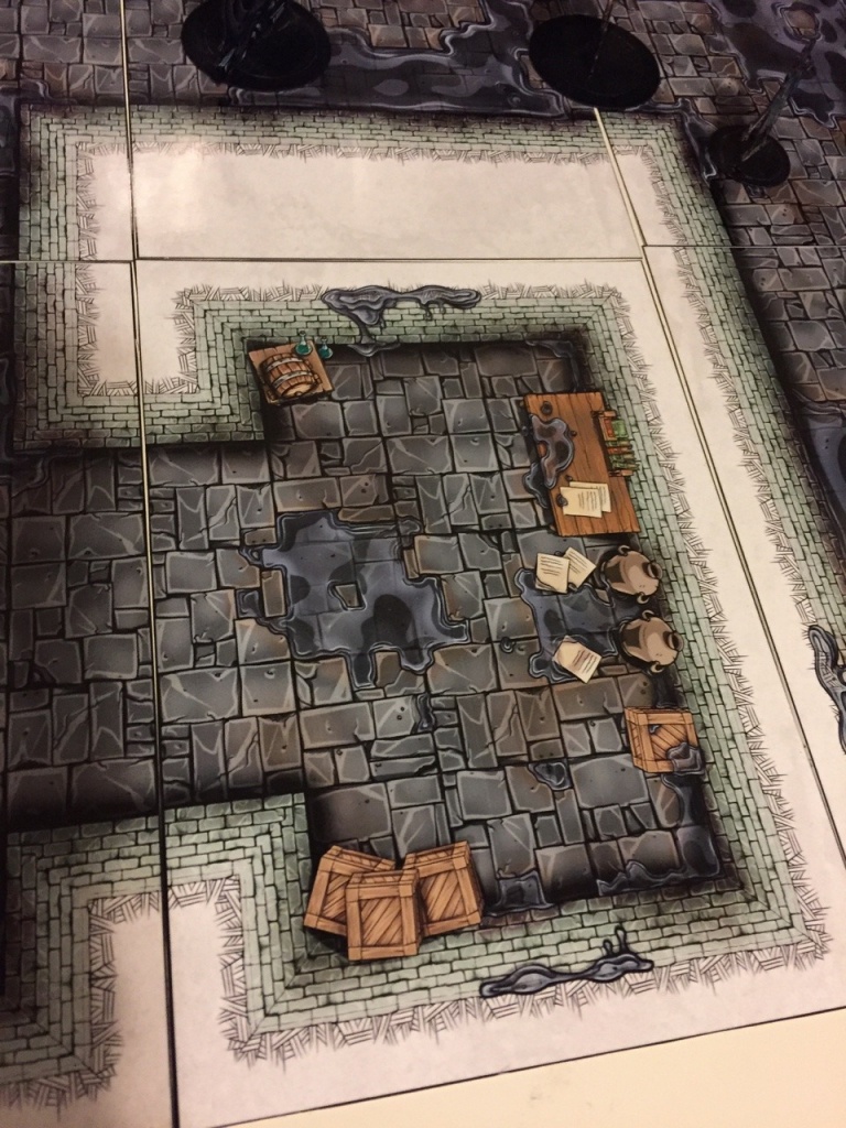 Printable Heroes — Test Print Of Another Ooze Covered Dungeon Map - Printable D&amp;amp;amp;d Map Tiles