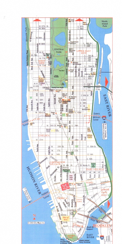 Printable Manhattan Street Map Download Printable Street Map New - Manhattan Road Map Printable