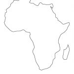 Printable Map Of Africa | Preschool | Africa Map, South Africa Map   Blank Outline Map Of Africa Printable
