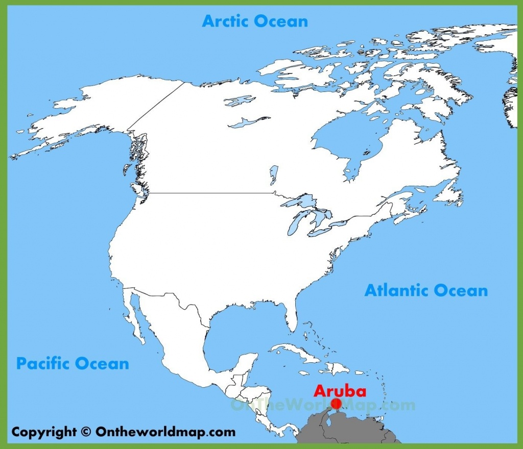 Printable Map Of Aruba | D1Softball - Printable Map Of Aruba