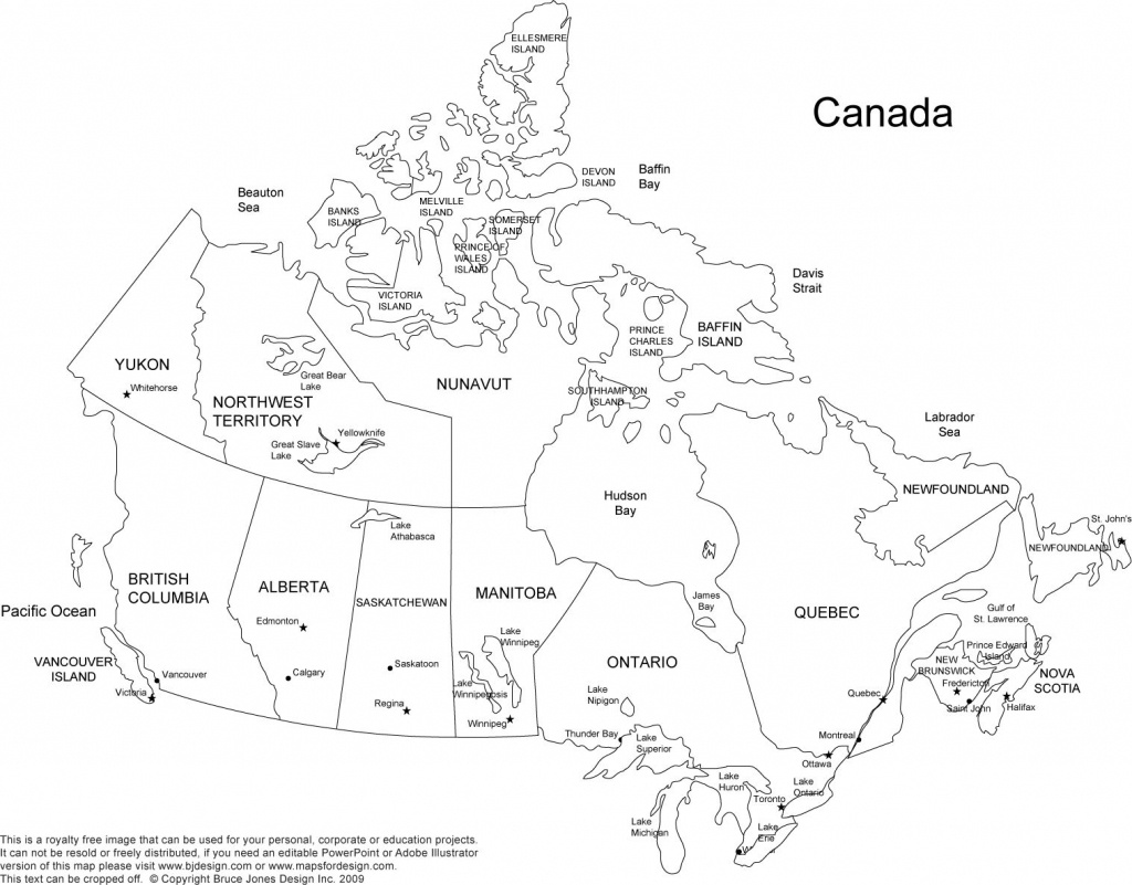 Printable Map Of Canada Provinces | Printable, Blank Map Of Canada - Canada Map Puzzle Printable