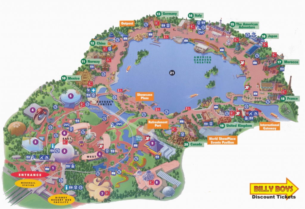 Printable Map Of Disneyland And California Adventure Printable Map - Printable Map Of Disneyland And California Adventure
