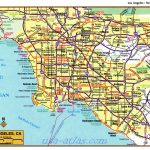 Printable Map Of Downtown Los Angeles And Travel Information   Printable Map Of Los Angeles