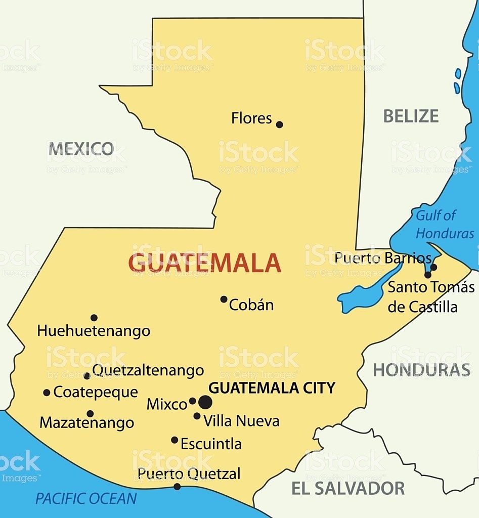 Printable Map Of Guatemala | D1Softball - Printable Map Of Guatemala