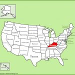 Printable Map Of Kentucky   Printable Map Of Kentucky