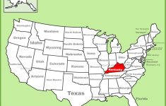 Printable Map Of Kentucky