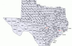 Printable Map Of Texas Cities And Towns