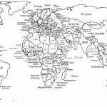 Printable Map Of World With Country Names And Travel Information   Free Printable Country Maps
