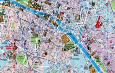 Paris Tourist Map Printable