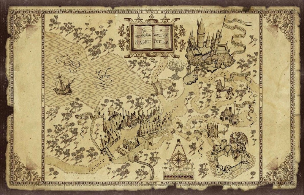 Printable Marauders Map (88+ Images In Collection) Page 2 - The Marauders Map Printable