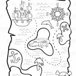 Printable Pirate Treasure Map For Kids✖️adult Coloring Pages➕More   Children&#039;s Treasure Map Printable
