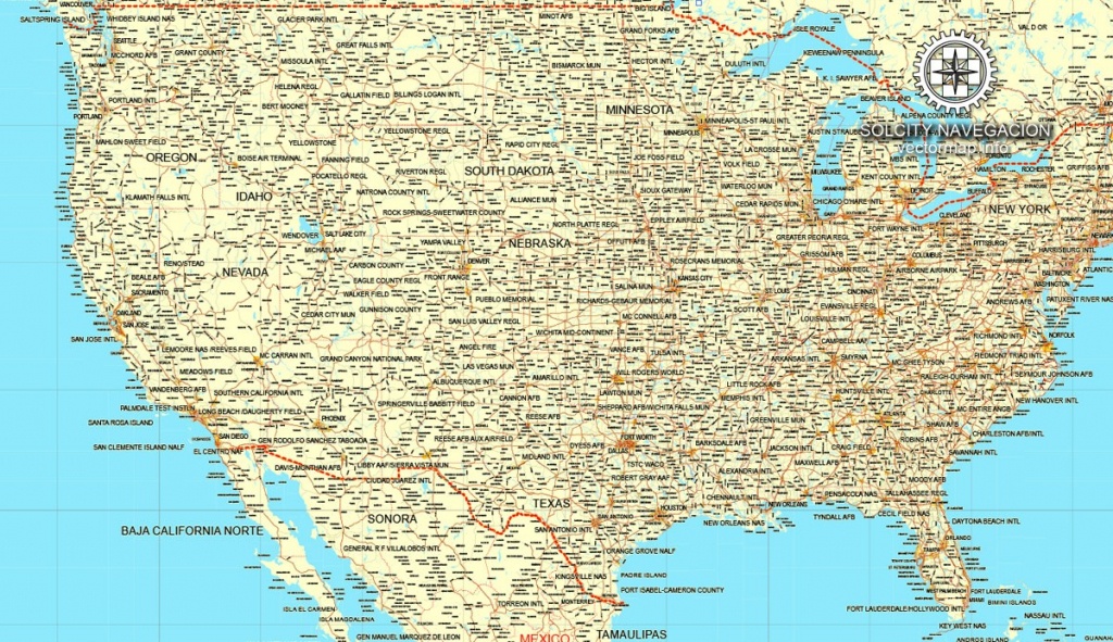 Printable Road Map Of Usa - Maplewebandpc - Free Printable Road Maps