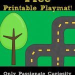 Printable Road Playmat And German Road Signs | Preschool | Community   Free Printable Road Maps For Kids
