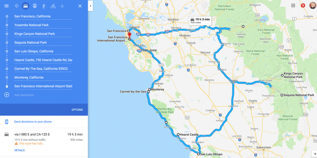 Printable Road Trip Planner! - Momof6 - Printable Map Route Planner